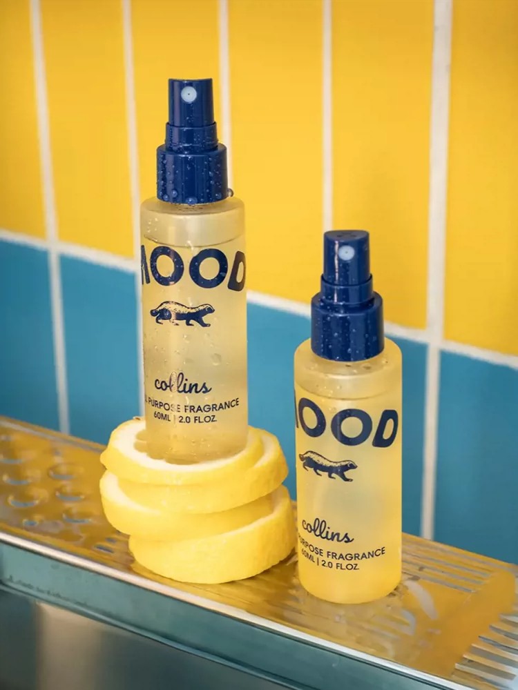 Collins Korean Natural Fragrance Spray｜Odor‑Eliminating & Long‑Lasting, Alcohol‑Free, Travel‑Size, Multi‑Purpose, South Sea Yuzu Scent