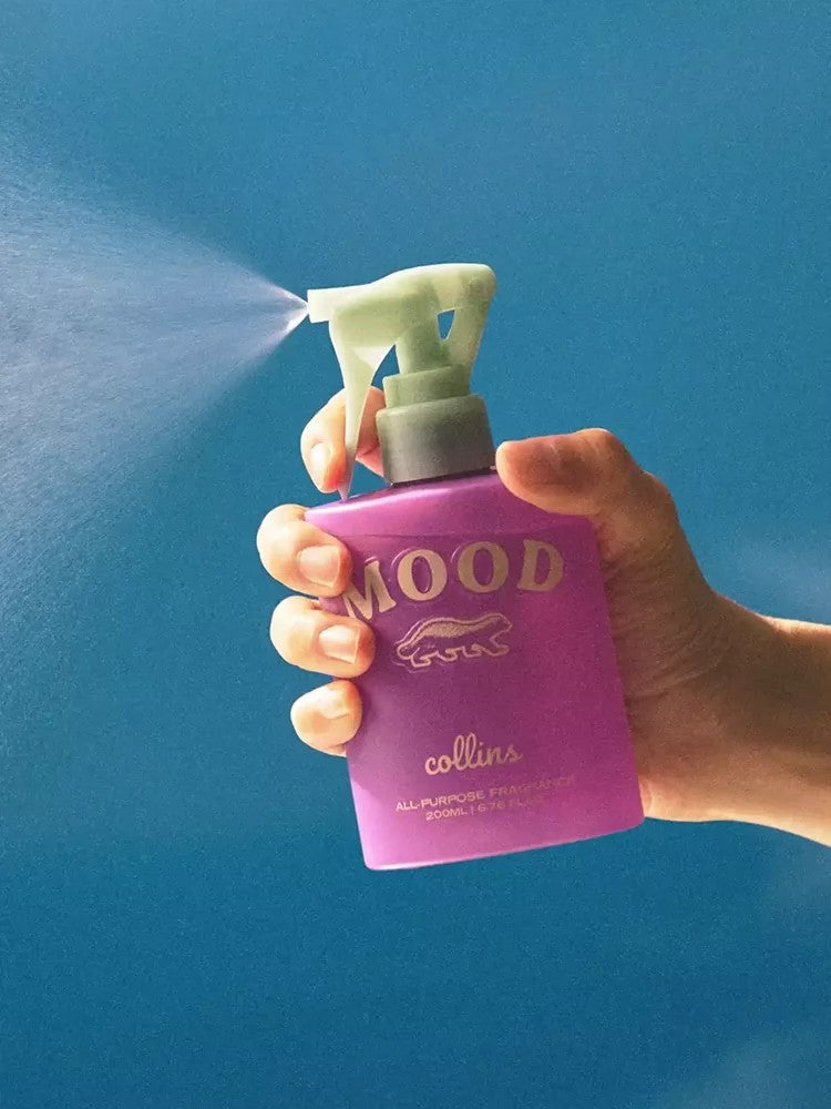 Collins Korean Natural Fragrance Spray｜Odor‑Eliminating & Long‑Lasting, Alcohol‑Free, Multi‑Purpose, French Violet Scent