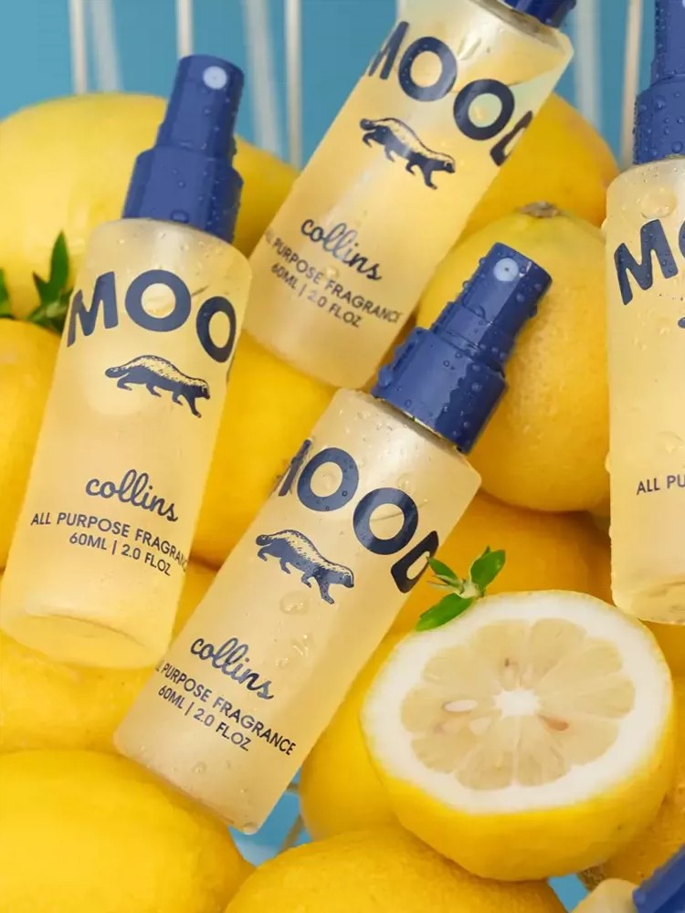 Collins Korean Natural Fragrance Spray｜Odor‑Eliminating & Long‑Lasting, Alcohol‑Free, Travel‑Size, Multi‑Purpose, South Sea Yuzu Scent