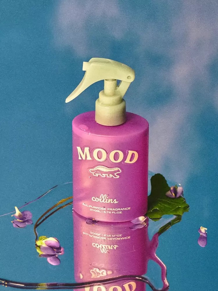 Collins Korean Natural Fragrance Spray｜Odor‑Eliminating & Long‑Lasting, Alcohol‑Free, Multi‑Purpose, French Violet Scent