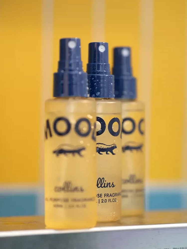 Collins Korean Natural Fragrance Spray｜Odor‑Eliminating & Long‑Lasting, Alcohol‑Free, Travel‑Size, Multi‑Purpose, South Sea Yuzu Scent