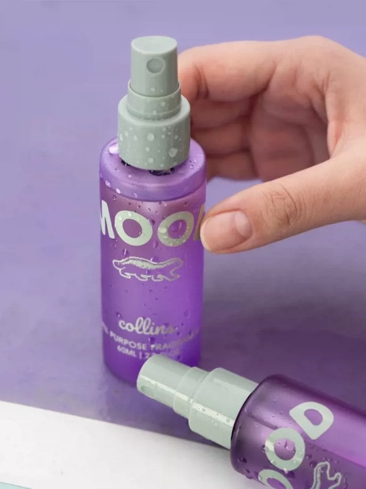 Collins Korean Natural Fragrance Spray｜Odor‑Eliminating & Long‑Lasting, Alcohol‑Free, Travel‑Size, Multi‑Purpose, French Violet Scent