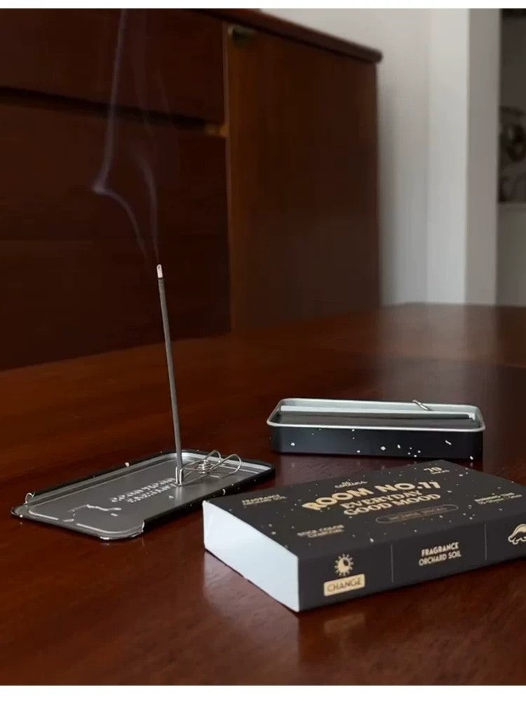 Collins Korean Natural Incense Sticks｜ROOM NO11 Black Box (Orchard Scent) Woody Fragrance Profile