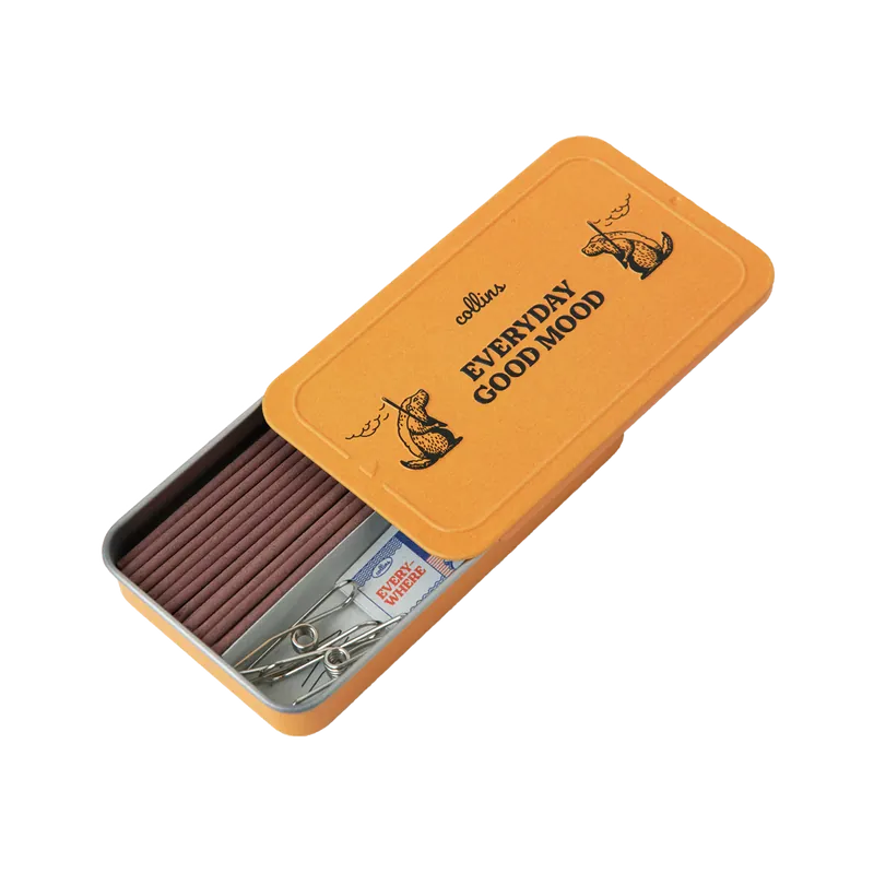 Collins Korean Natural Incense Sticks｜FLUFFY PILLOW Yellow Box (Sandalwood Scent) Sandalwood Fragrance Profile