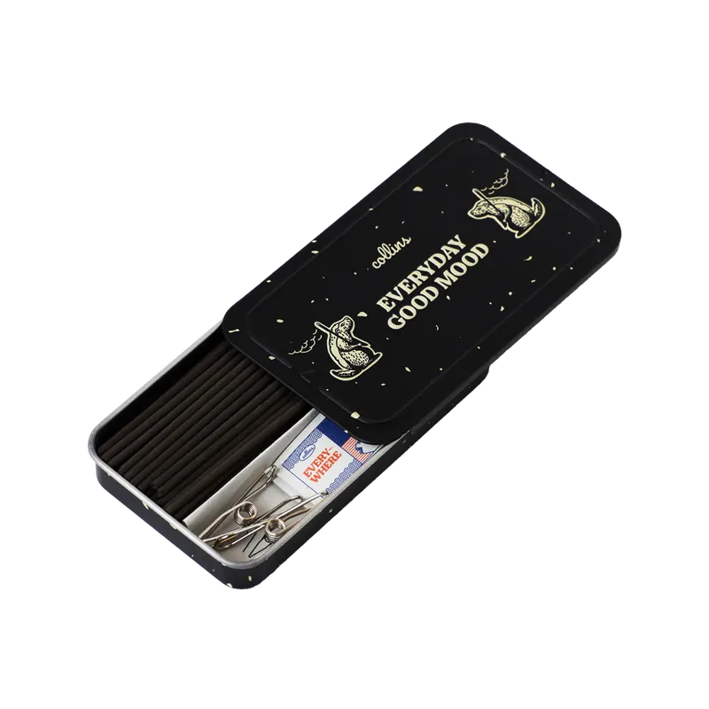 Collins Korean Natural Incense Sticks｜ROOM NO11 Black Box (Orchard Scent) Woody Fragrance Profile