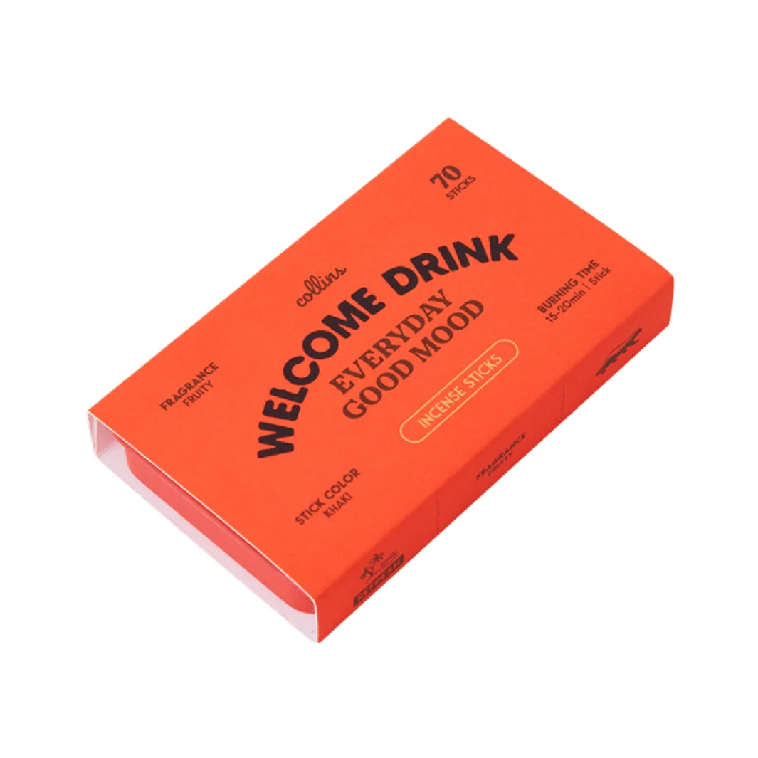 CollinsIncense –Welcome Drink– embalaje de productos