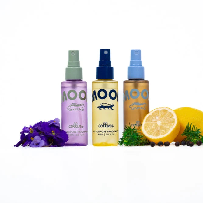 Collins Room Spray – French Violet, 60 ml – product detail and lifestyle view 2